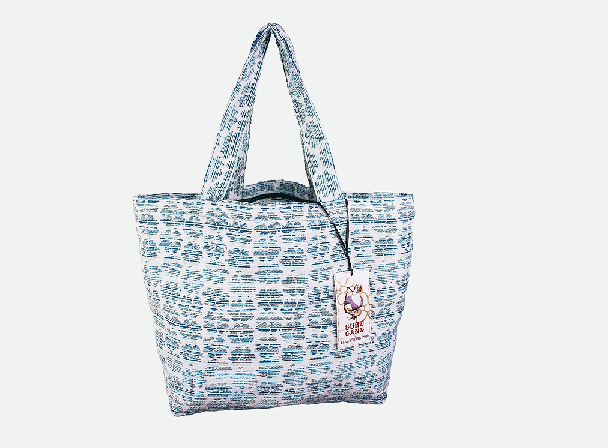 Sac en coton jacquard personnalisé