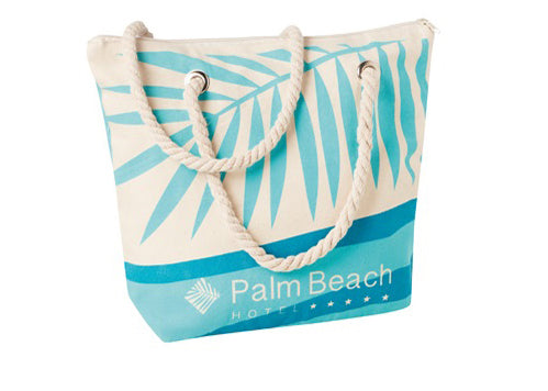 Sac de plage en toile personnalisé