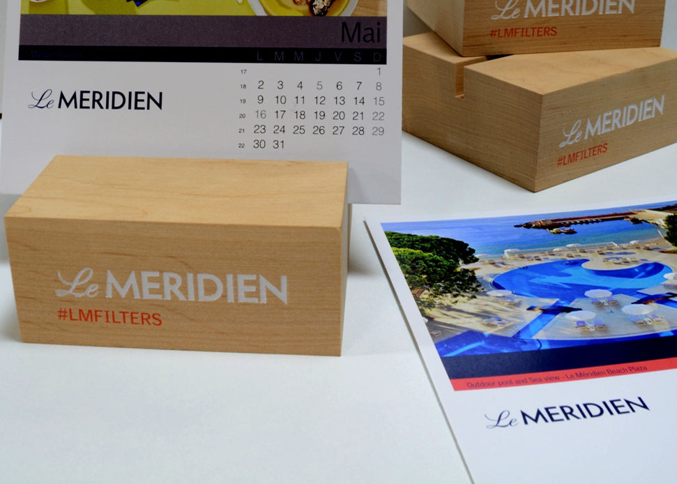 Socle en bois Hotel Meridien Nice