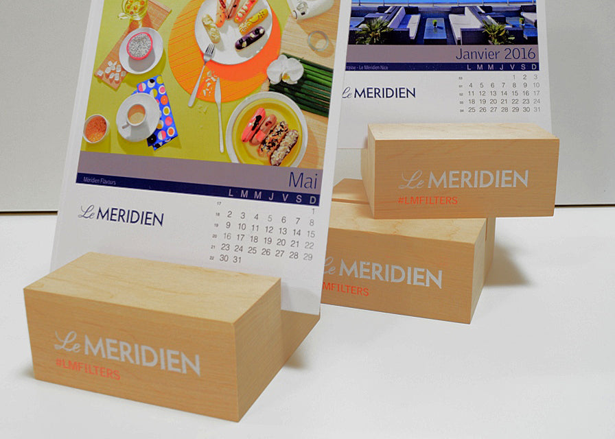 Socle en bois Hotel Meridien Nice