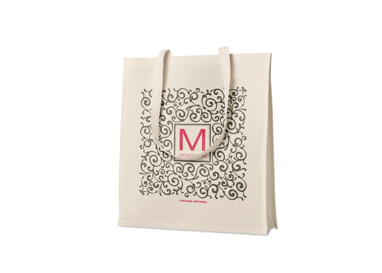 Tote bag en coton avec soufflet 280gr personnalisé