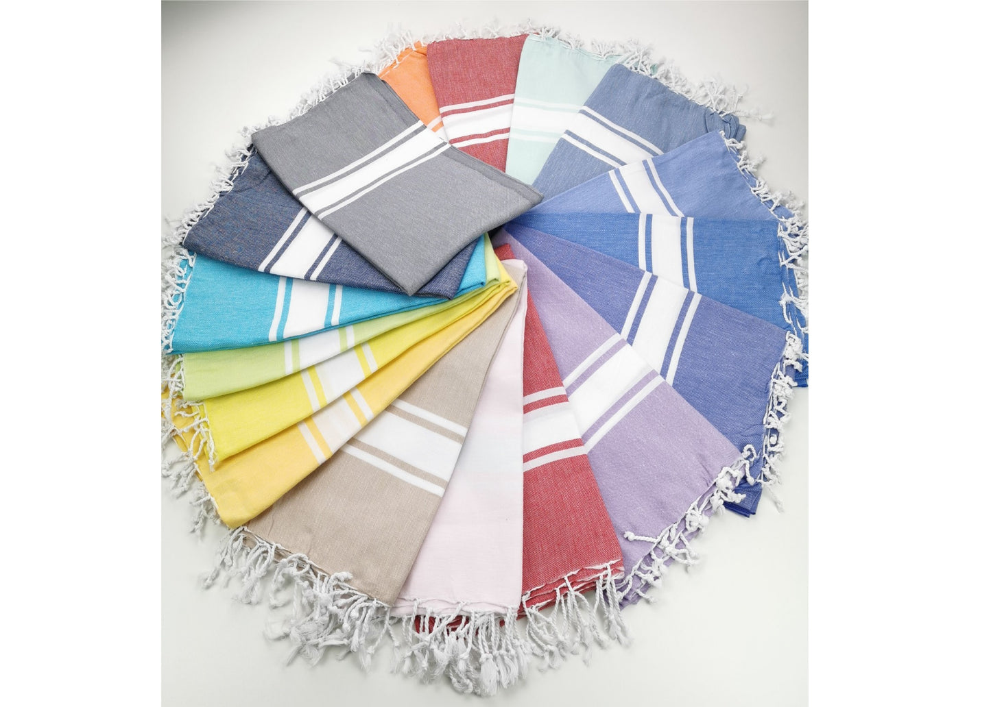 Fouta en coton 270 gr/m2 personnalisée