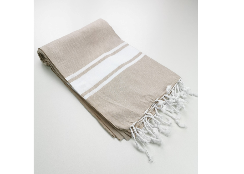 Fouta en coton 270 gr/m2 personnalisée