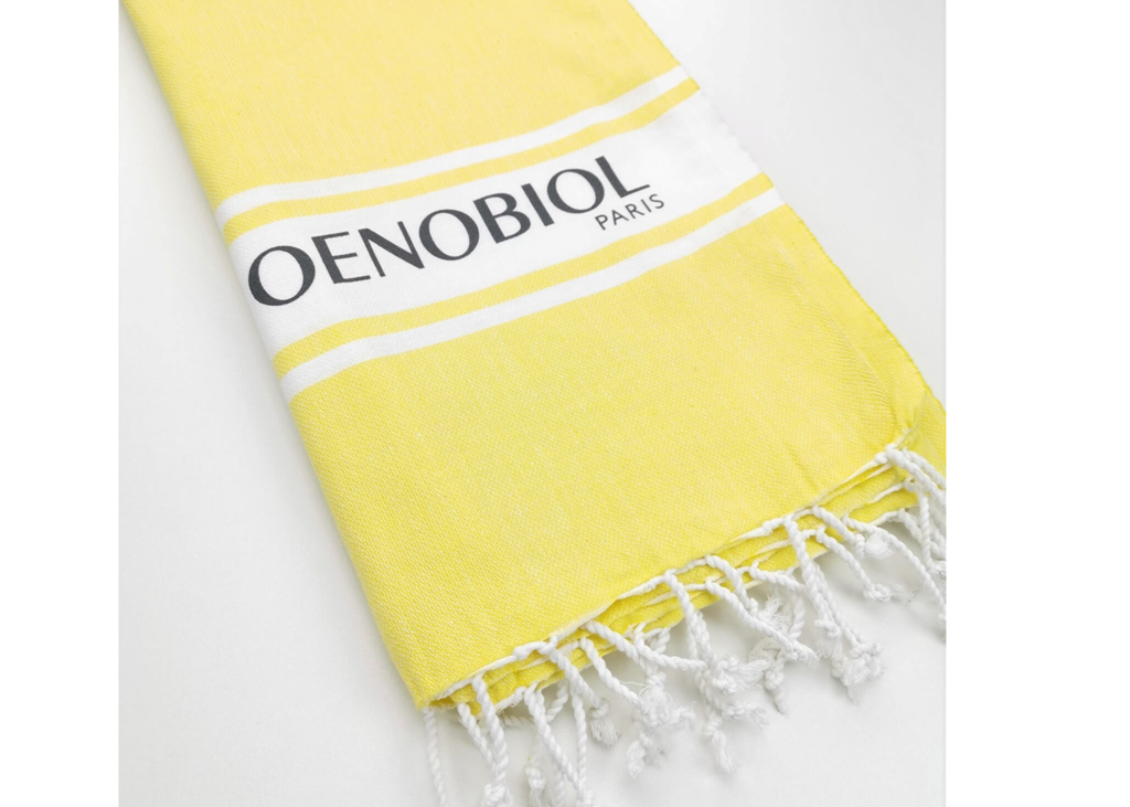 Fouta en coton 270 gr/m2 personnalisée