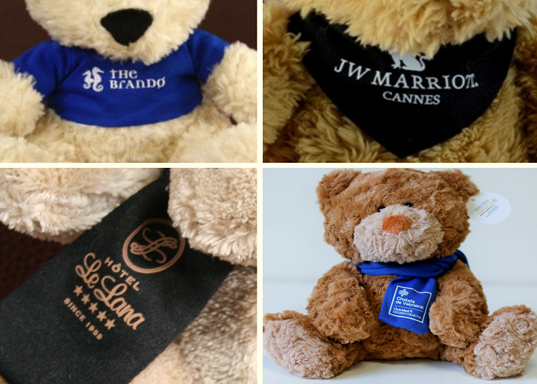 Peluche Personnalisée Ours Brun 19cm