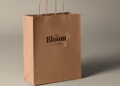 Sac en papier kraft 100gr personnalisé