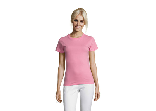 T shirt femme octobre rose personnalisé