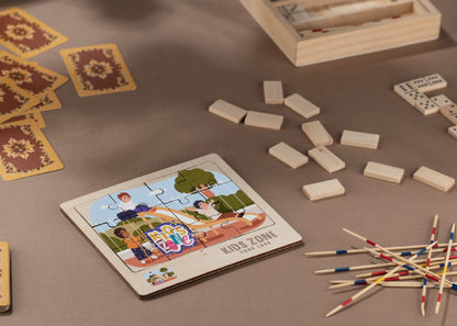 Puzzle en bois personnalisé
