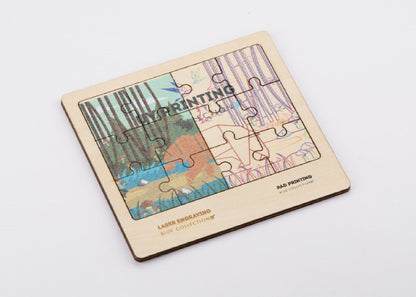 Puzzle en bois personnalisé