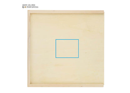 Set de 4 jeux en 1 en bois personnalisé