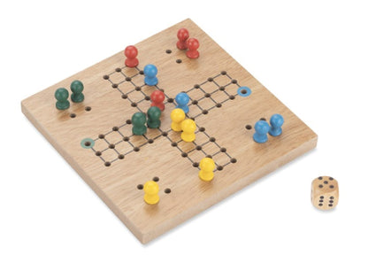 jeu des petits chevaux en bois personnalisé