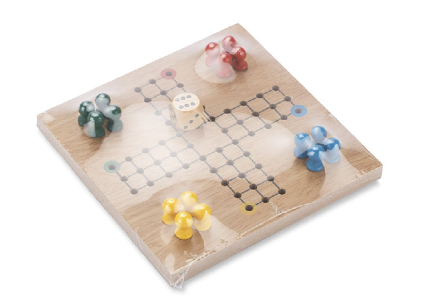 jeu des petits chevaux en bois personnalisé