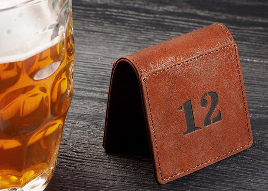 Support en cuir personnalisé