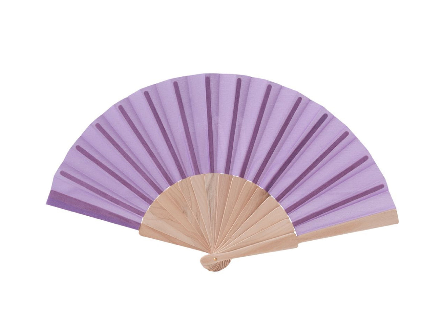 Éventail en bois 23cm personnalisé