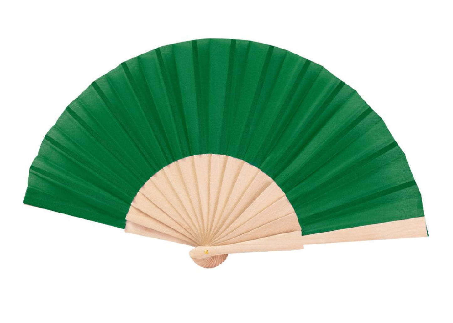 Éventail en bois 23cm personnalisé