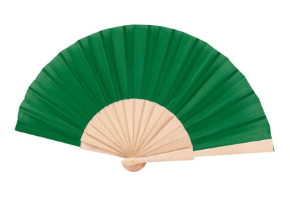 Éventail en bois 23cm personnalisé