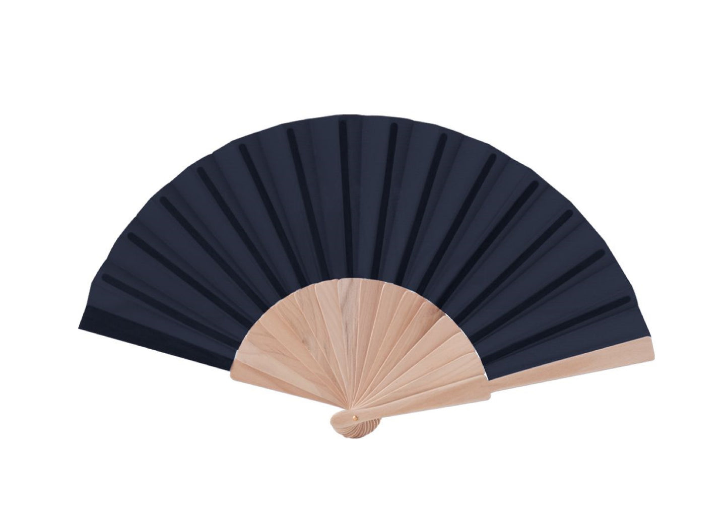 Éventail en bois 23cm personnalisé