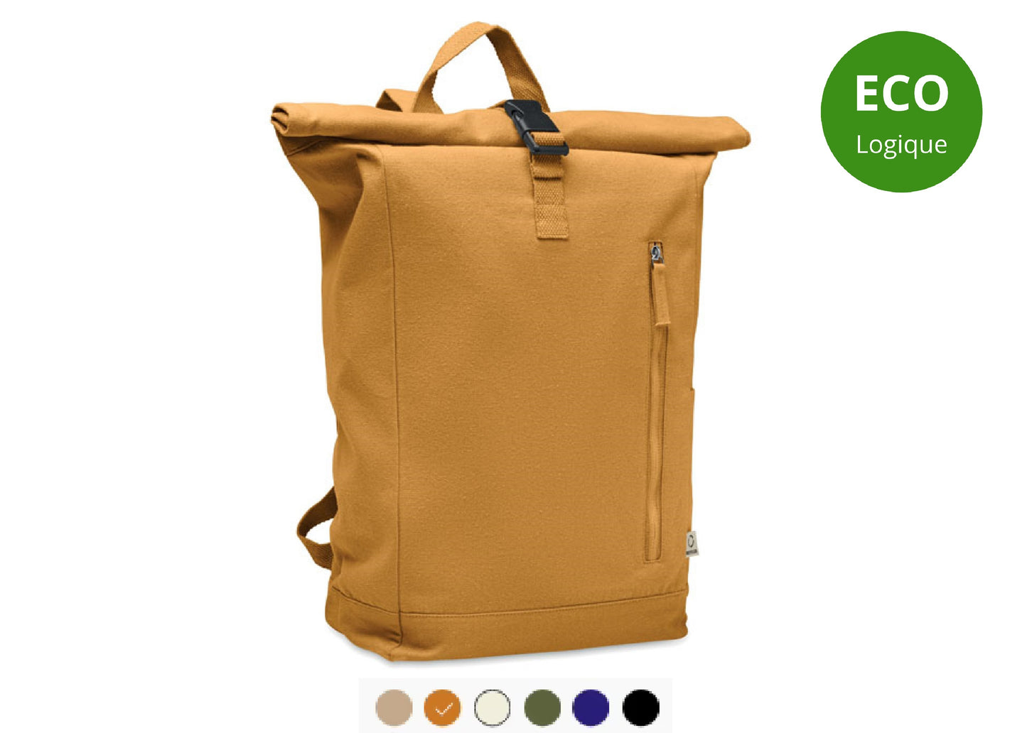 Sac à dos en coton recyclé personnalisé