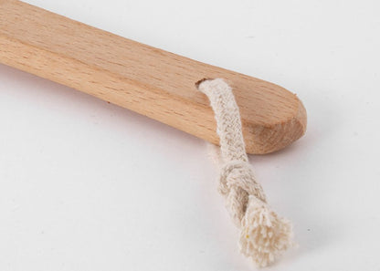 Eponge exfoliante à manche personnalisé