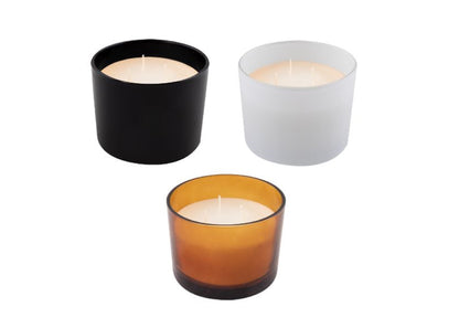 Bougie en verre 310 gr personnalisé