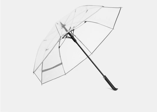 Parapluie automatique transparent  Ø103cm