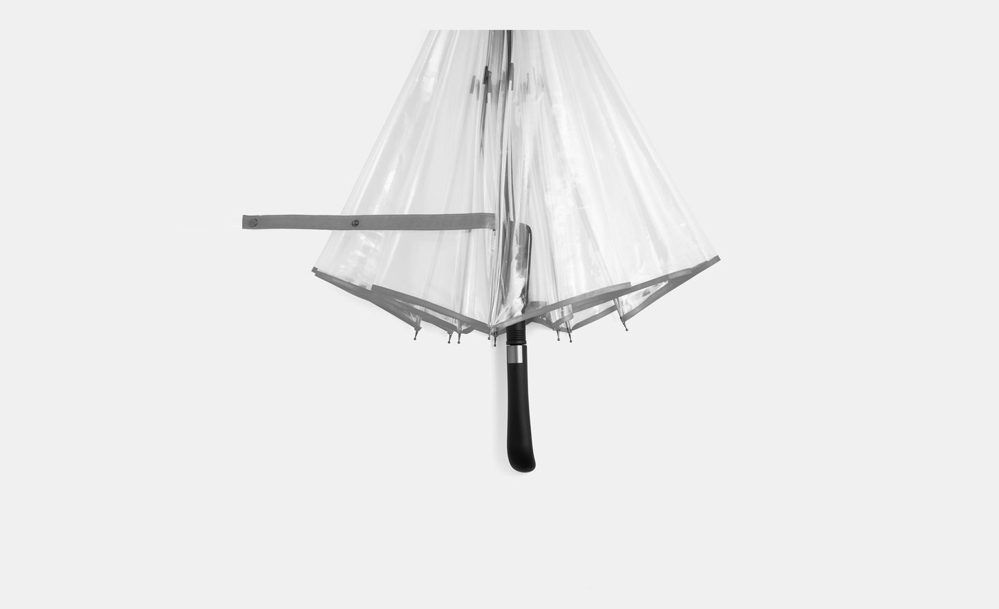 Parapluie automatique transparent  Ø103cm