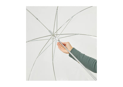 Parapluie cloche transparent  Ø101cm