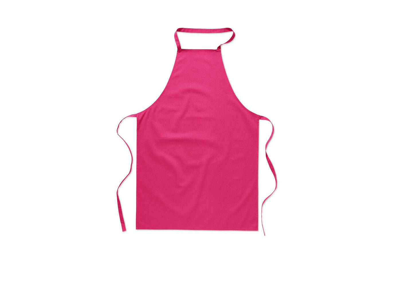 Tablier de cuisine en coton rose