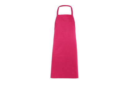 Tablier de cuisine en coton rose