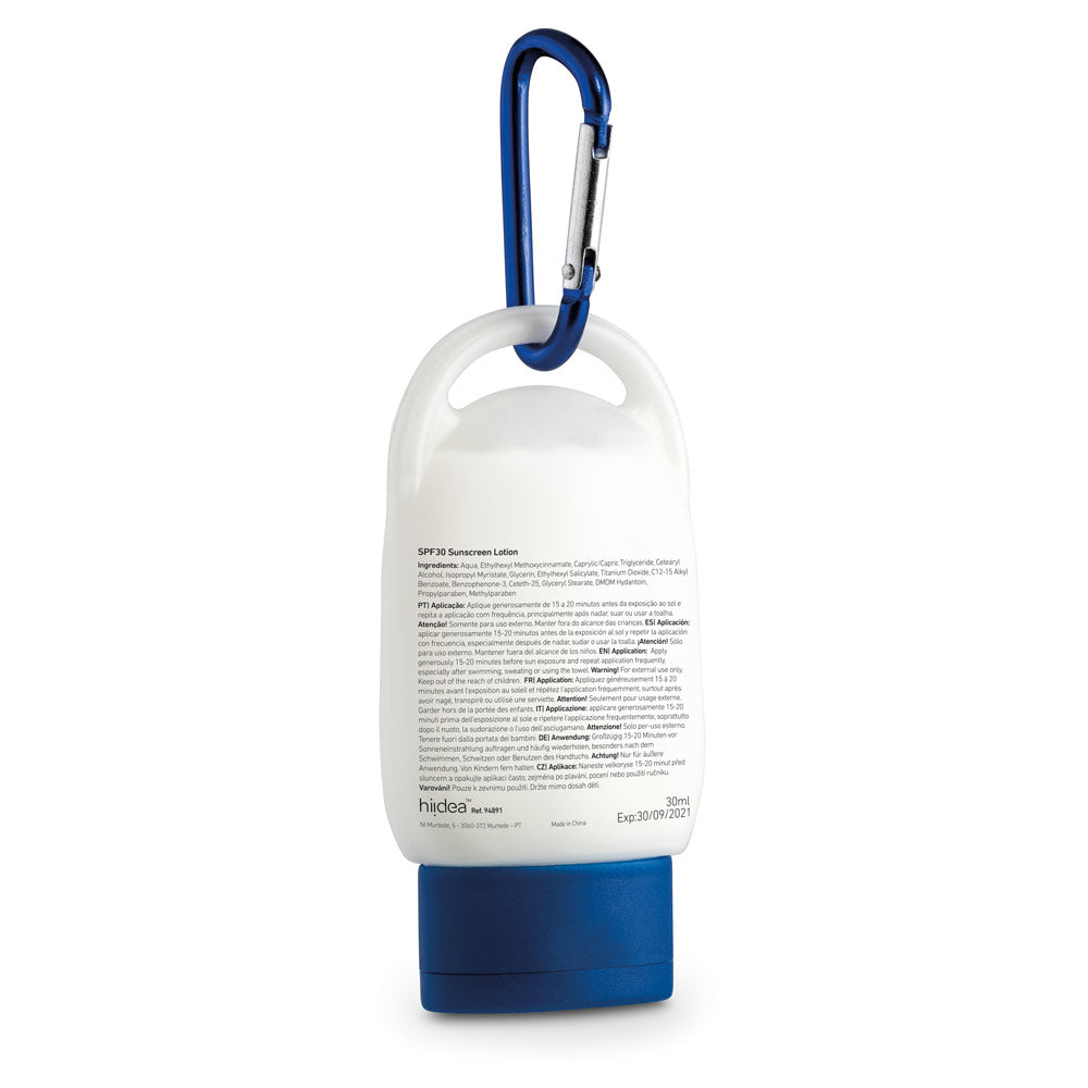 Crème solaire 30 ML personnalisée