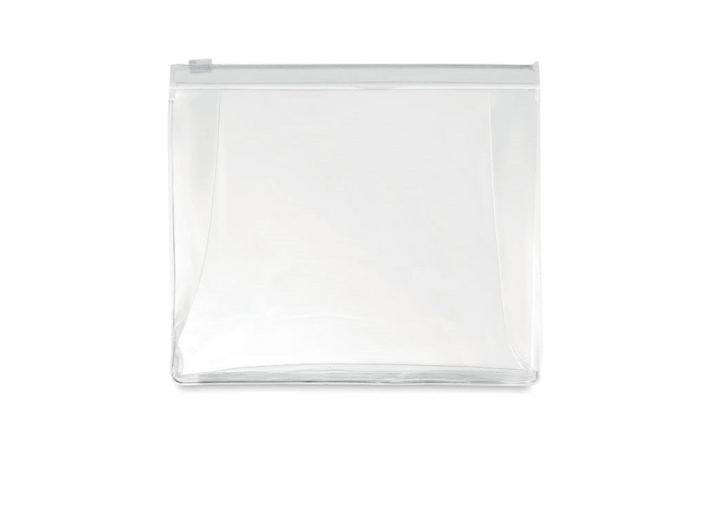 Trousse de beauté en PVC transparent