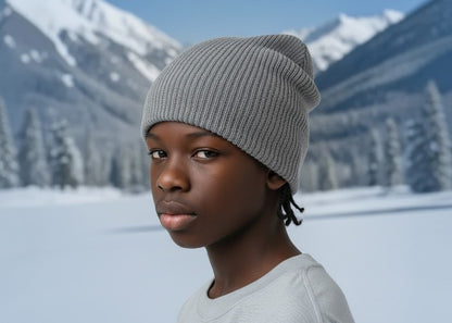 Bonnet en tricot unisexe personnalisé