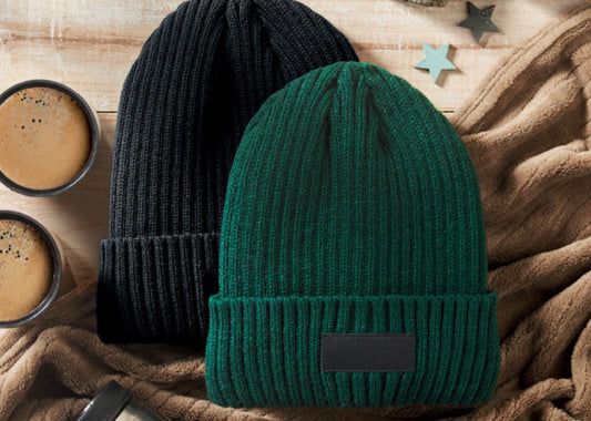 Bonnet tricoté personnalisé