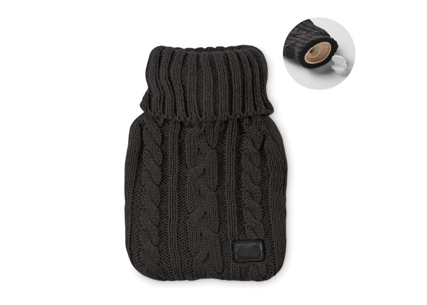 Bouillotte avec housse tricotée 450ml personnalisé