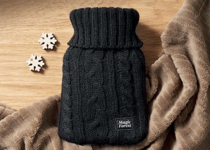 Bouillotte avec housse tricotée 450ml personnalisé