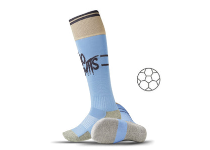 Chaussettes de football et de sport à hauteur du mollet personnalisé