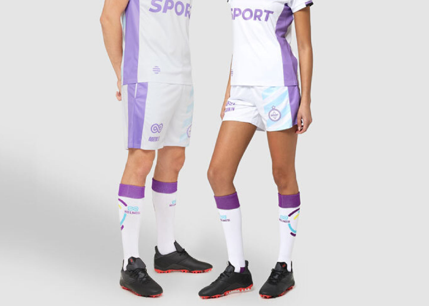 Chaussettes de football et de sport à hauteur du mollet personnalisé