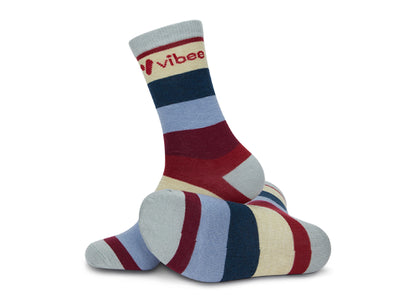 Chaussettes à motif jacquard en laine mérinos personnalisé