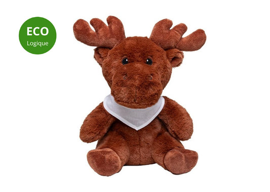 Peluche Elan 27 cm écologique personnalisée