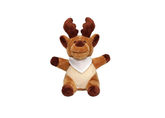 Peluche élan de 14 cm Personnalisée