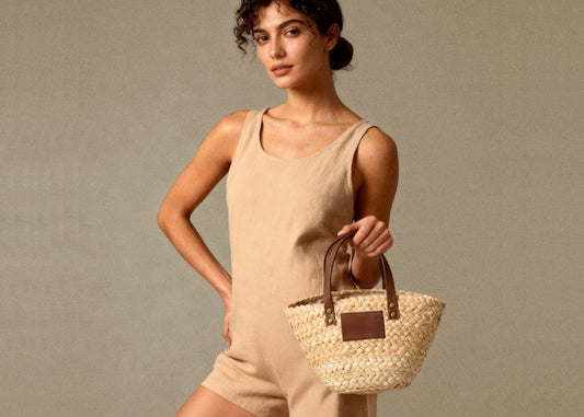 Sac petit panier en papier personnalisé