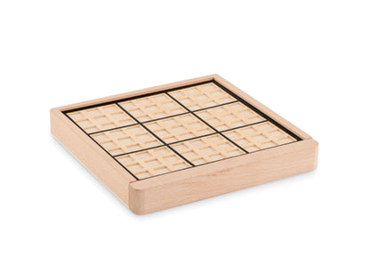 Sudoku en bois personnalisé