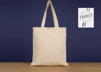 Tote bag en coton 150gr personnalisé Made in France