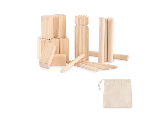 Petit jeu de lancer en bois personnalisé