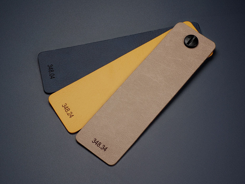 Boîte à mouchoirs en cuir recyclé PL4804