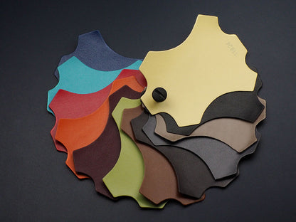 Boîte à mouchoirs en simili cuir PL2119