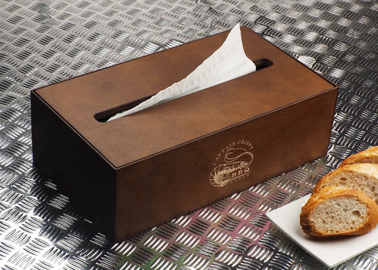 Boîte à mouchoirs en bois PL3121