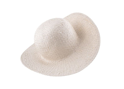 Chapeau en papier à larges bords personnalisé