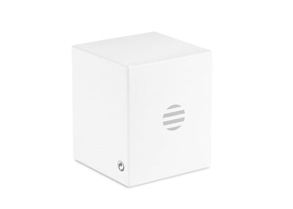 Enceinte sans fil en alu recyclé et bambou personnalisé