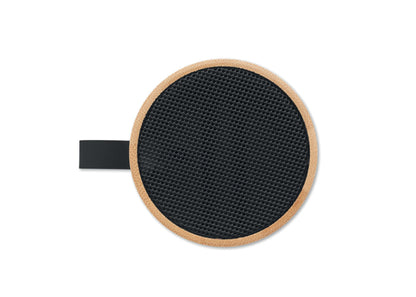 Enceinte sans fil en bambou et en ABS personnalisé